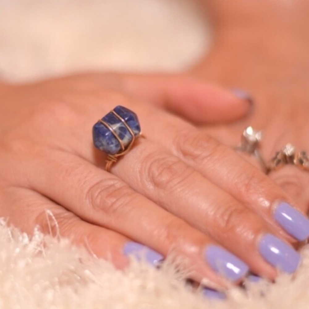 Sarah‎ Jewelry stone ring